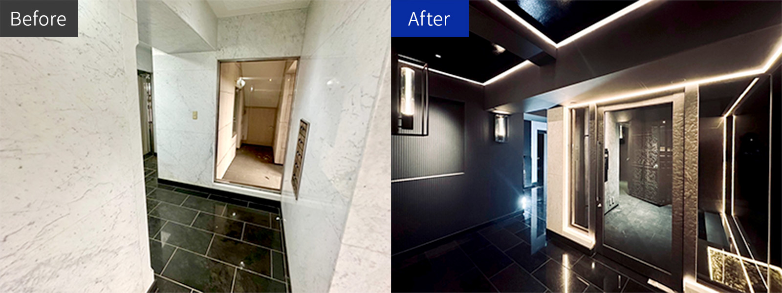 ファサード・エントランスデザイン工事 施工例3